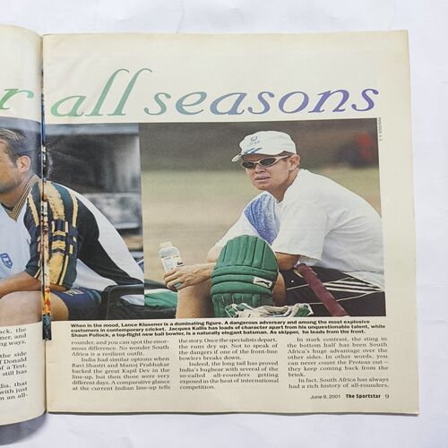 Sportstar ( June 2001 ) Sportstar ( June 2001 )