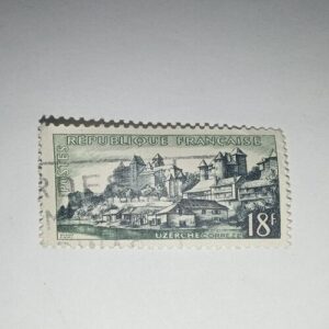 REPUBLIQUE FRANCAISE 18F POSTAGE STAMP