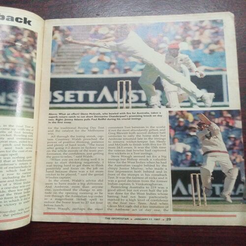 The Sportstar ( January 1997 ) The Sportstar ( January 1997 )