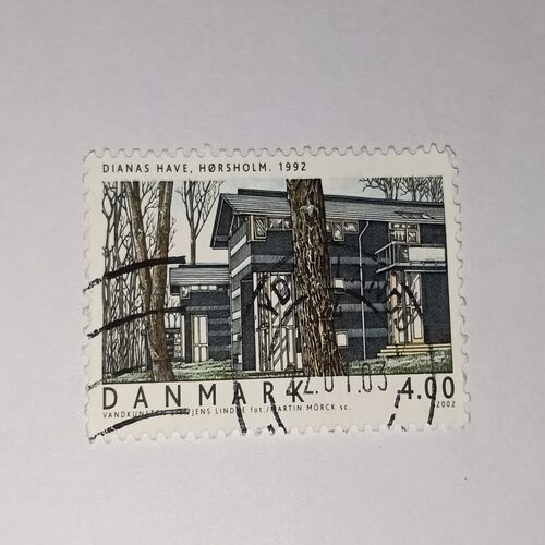 DANMARK 4.00 POSTAGE STAMP DANMARK 4.00 POSTAGE STAMP