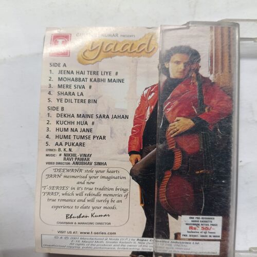 Document 2_105 AUDIO CASSETTES ; YAAD , SONU NIGAM