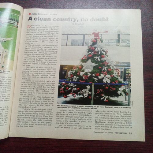 The Sportstar ( December 2002 ) The Sportstar ( December 2002 )
