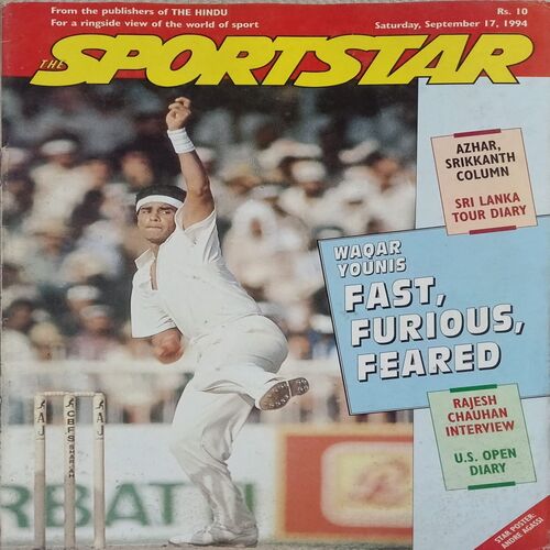 Sportstar (September 17, 1994) with poster.