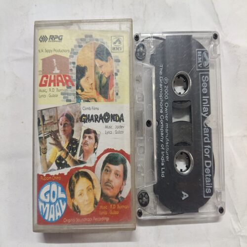 Document 2_117 AUDIO CASSETTES ; GHAR & GHARAONDA & GOL MAAL
