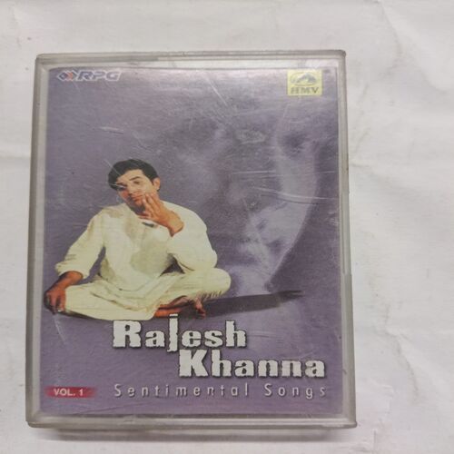 AUDIO CASSETTES ; RAJESH KHANNA ,, SENTIMENTAL SONGS VOL 1 AUDIO CASSETTES ; RAJESH KHANNA ,, SENTIMENTAL SONGS VOL 1
