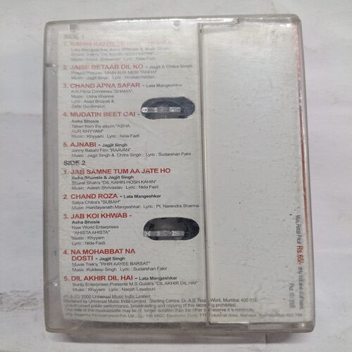 Document 2_125 AUDIO CASSETTES ; ANNA SA LAGAYA HAI