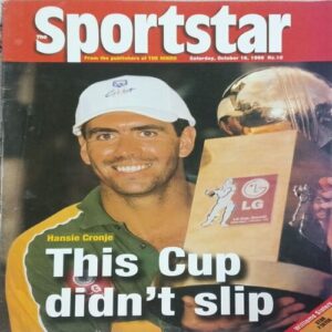 Sportstar (September 16, 1999) with poster. Sportstar (September 16, 1999) with poster.