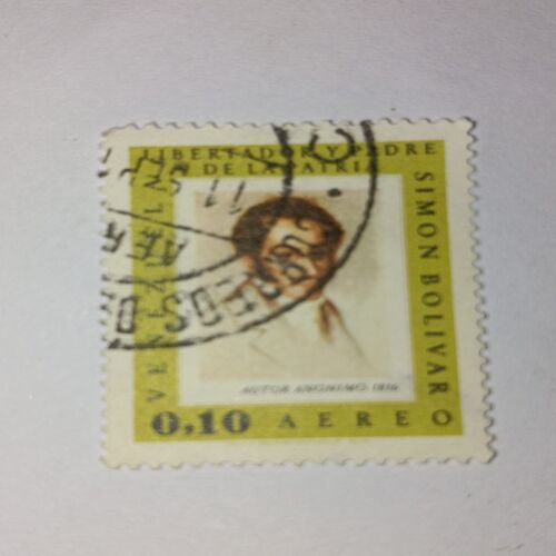 VENEZUELA POSTAGE STAMP 0,10 VENEZUELA POSTAGE STAMP 0,10