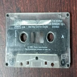 AUDIO CASSETTES ; JAGJIT SINGH & CHIRA SINGH AUDIO CASSETTES ; JAGJIT SINGH & CHIRA SINGH