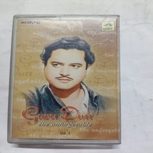 AUDIO CASSETTES ; GURU DUTT THE UNFORGETABLE VOL,1 AUDIO CASSETTES ; GURU DUTT THE UNFORGETABLE VOL,1