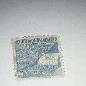 REPUBLICA DE CUBA 5CENT POSTAGE STAMP REPUBLICA DE CUBA 5CENT POSTAGE STAMP
