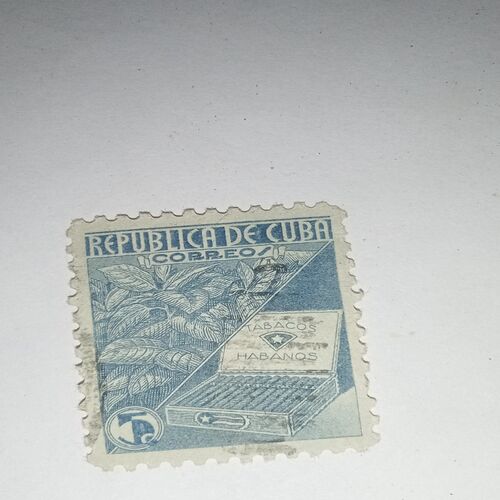 REPUBLICA DE CUBA 5CENT POSTAGE STAMP