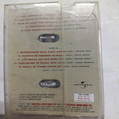 Document 2_161 AUDIO CASSETTES ; AAEENA , JAGJIT SINGH
