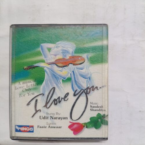 AUDIO CASSETTES ; I LOVE YOU , UDIT NARAYAN AUDIO CASSETTES ; I LOVE YOU , UDIT NARAYAN