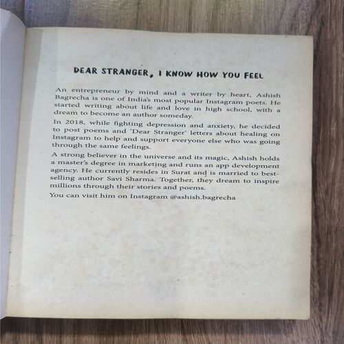 Document 2_211 Dear Stranger , I Known How Yoy Feel