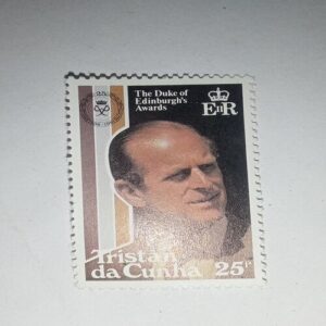 TRISTAN DA CUNHA 25P POSTAGE STAMP TRISTAN DA CUNHA 25P POSTAGE STAMP