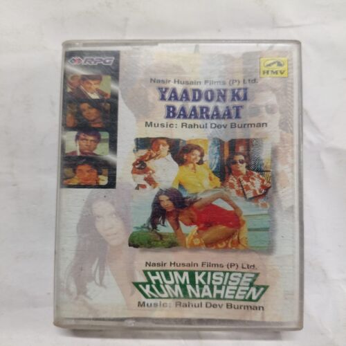 AUDIO CASSETTES ; YAAADON KI BAARAAT & HUM KISISE KUM NAHEEN