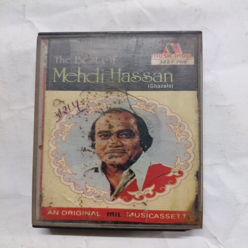 AUDIO CASSETTES ; THE BEST OF MEHDI HASSAN AUDIO CASSETTES ; THE BEST OF MEHDI HASSAN