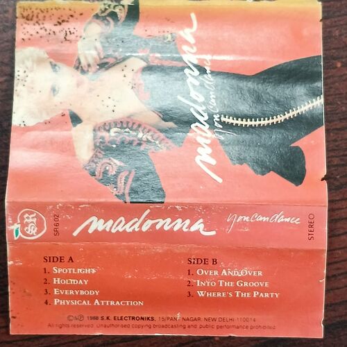 Document 2_24 AUDIO CASSETTES ; MADONMN