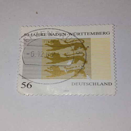 DEUTSCHLAND 56 POSTAGE STAMP DEUTSCHLAND 56 POSTAGE STAMP