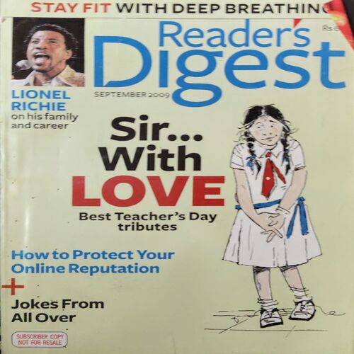 Readers Digest ( September 2009 ) Readers Digest ( September 2009 )