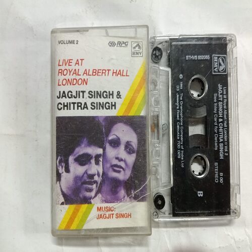 Document 2_267 AUDIO CASSETTES ; LIVE AT ROYAL ALBERT HALL LONDON , JAGJIT SINGH & CHITRA SINGH