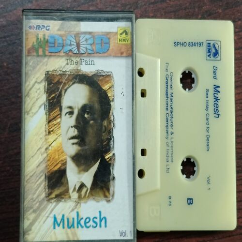 Document 2_27 AUDIO CASSETTES ; MUKESH , THE PAIN