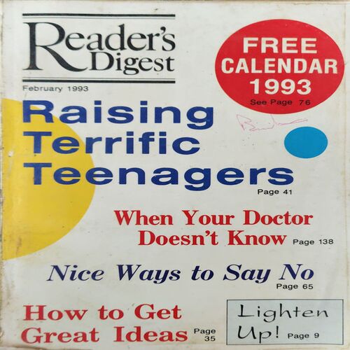 Readers Digest ( February 1993 ) Readers Digest ( February 1993 )