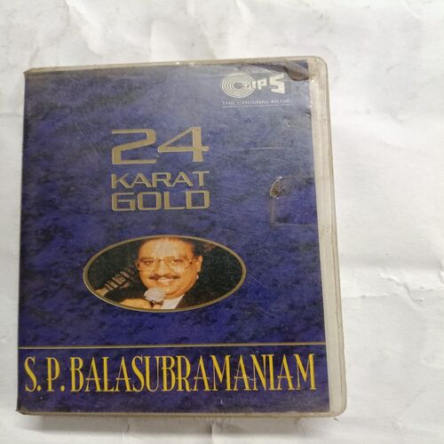 AUDIO CASSETTES ; S.P. BALASUBRAMANIAM , 24 KARAT GOLD AUDIO CASSETTES ; S.P. BALASUBRAMANIAM , 24 KARAT GOLD