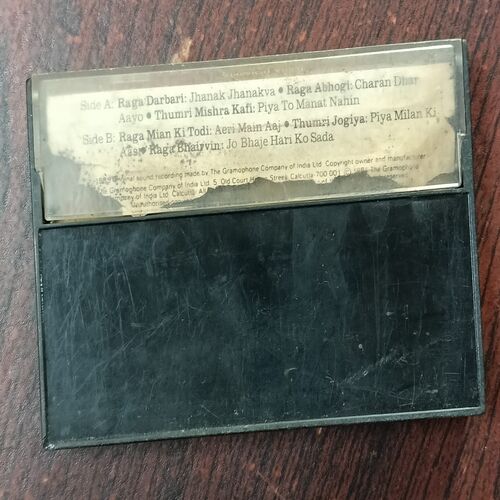 Document 2_29 AUDIO CASSETTES ; PANDIT BHIMSEN JSHI