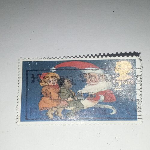 POSTA CHRISTMAS 2ND POSTAGE STAMP