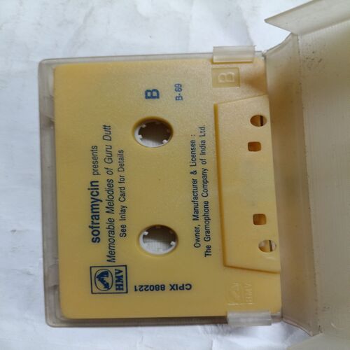 Document 2_291 AUDIO CASSETTES ; MEMORABLE MELODIES OF GURU DUTT