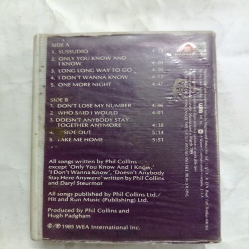 Document 2_299 AUDIO CASSETTES ; PHIL CILLINS , NO JACKET REQUIRED