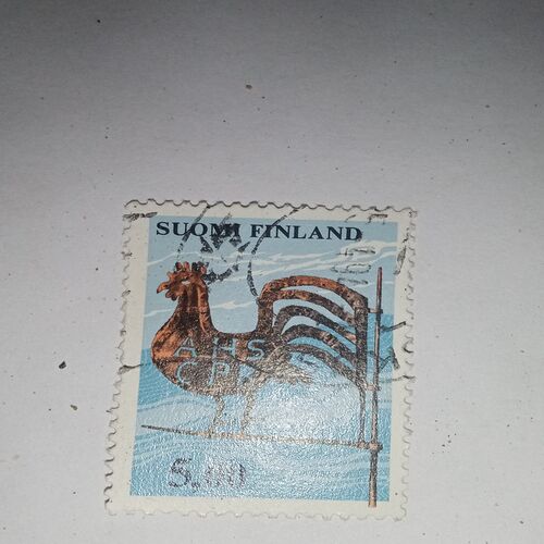 SUOMH FINLAND 5,00 POSTAGE STAMP