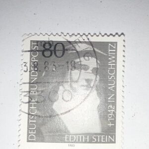 USED -DEUTSCHE BUNDESPCST 80 POSTAGE STAMP USED -DEUTSCHE BUNDESPCST 80 POSTAGE STAMP