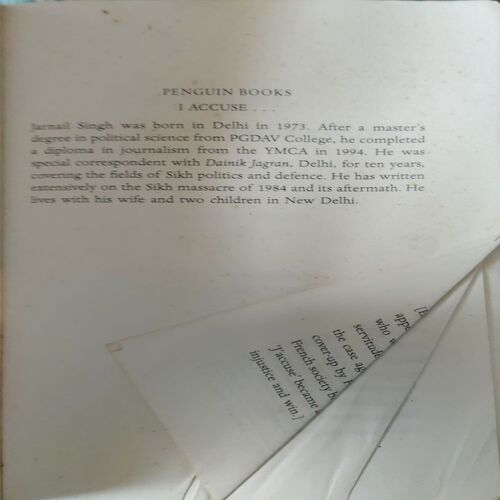 Document 2_37 I accuse ( By = Jarnail singh ) ( No. of Pages = 163 )