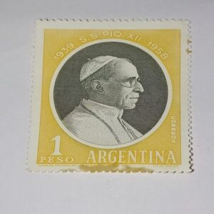 ARGENTINA POSTAGE STAMP 1p ARGENTINA POSTAGE STAMP 1p