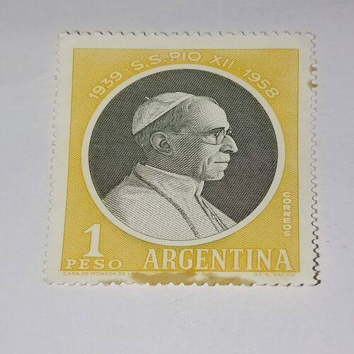 ARGENTINA POSTAGE STAMP 1p ARGENTINA POSTAGE STAMP 1p