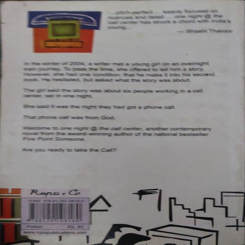 Document 2_40 One Night @ The Call center (No. of pages = 253 ) (by = Chetan Bhagat )