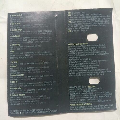 Document 2_42 AUDIO CASSETTES ; THE WAY WE DO IT COLONIAL COUSINS