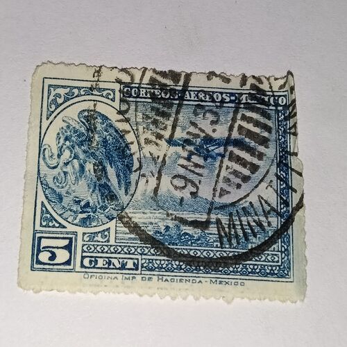 VINTAGE POSTAGE STAMP 5C