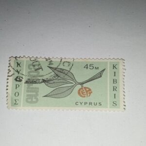USED - KIBRIS 45M POSTAGE STAMP USED - KIBRIS 45M POSTAGE STAMP