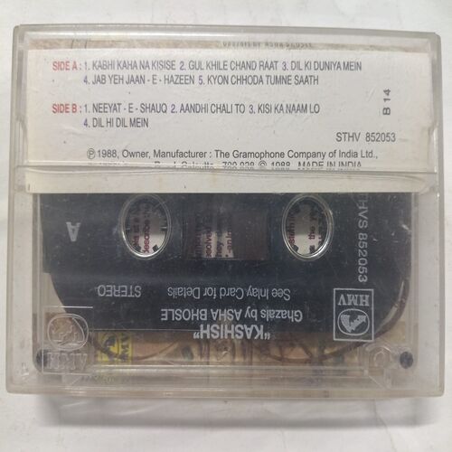 Document 2_44 AUDIO CASSETTES ; KASHISHO , ASHA BHOSLE
