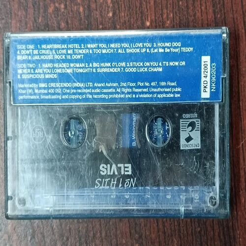 Document 2_44 AUDIO CASSETTES ; ELVIS NO.1 HITS