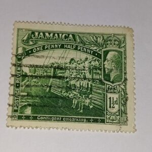 JAMAICA 1.5D POSTAGE STAMP JAMAICA 1.5D POSTAGE STAMP