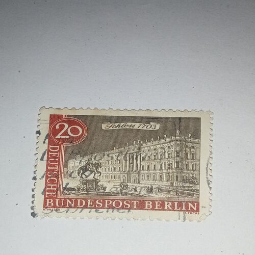 MNH - BUNDESPOST BERLIN 20 POSTAGE STAMP MNH - BUNDESPOST BERLIN 20 POSTAGE STAMP