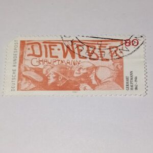 DEUTSCHE BUNDESPOST 80 POSTAGE STAMP DEUTSCHE BUNDESPOST 80 POSTAGE STAMP