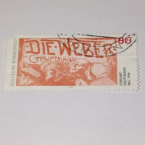 DEUTSCHE BUNDESPOST 80 POSTAGE STAMP DEUTSCHE BUNDESPOST 80 POSTAGE STAMP