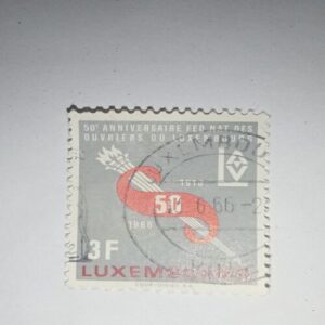 LUXEMBOURG 3F POSTAGE STAMP LUXEMBOURG 3F POSTAGE STAMP