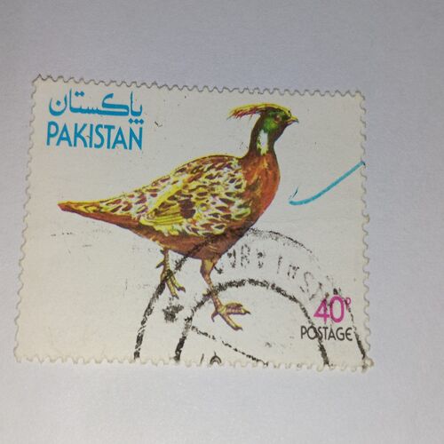 PAKISTAN 40p POSTAGE STAMP PAKISTAN 40p POSTAGE STAMP